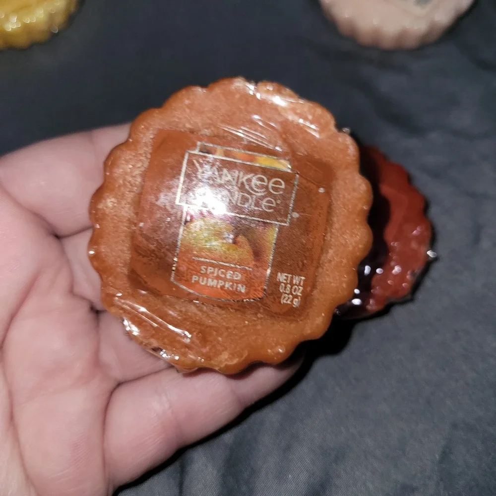Lot Of 11 Yankee Candle Tarts Spiced Pumpkin Apple Cider Fall Autumn Gathering